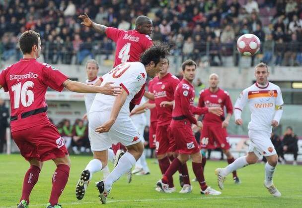 Football, Italy, Serie A, AS Livorno - AS Roma 3:3