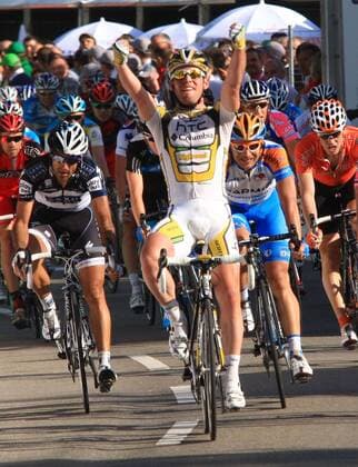 Cycling, Tour de Romandie, Mark Cavendish wins the 2nd stage