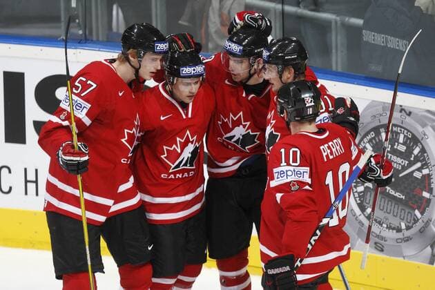 Ice Hockey, World Championship, Latvia - Canada 1:6