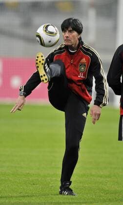 Football, training of the German national team