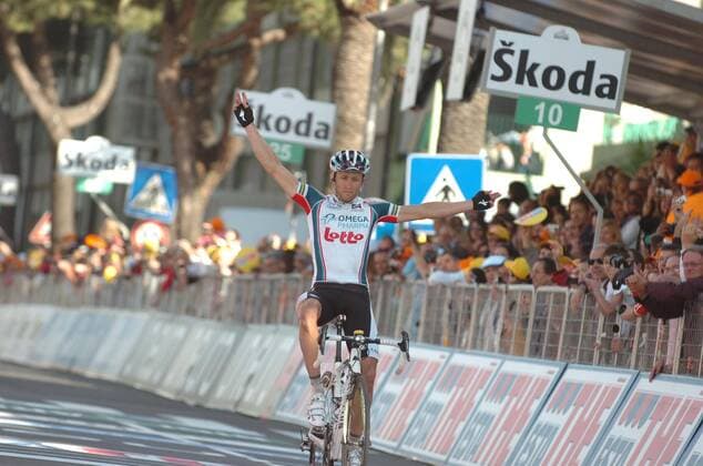 Cycling, Giro d Italia, Matthew Lloyd wins stage 6