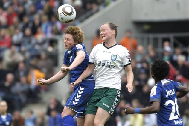Football, Women, DFB Cup, Final, FCR Duisburg - USV Jena 1:0