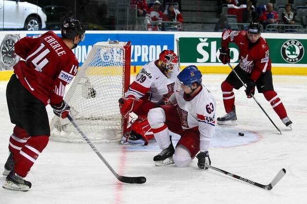 Ice hockey, World Championship, Canada - Czech Republic 2:3