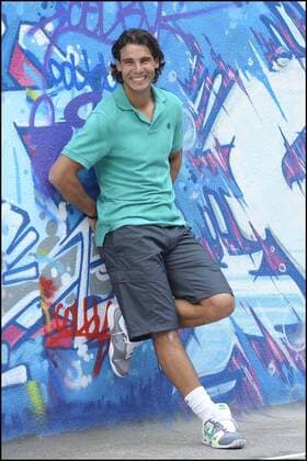 Tennis, French Open, Rafael Nadal photo shoot