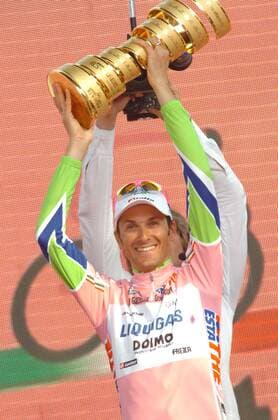 Cycling, Ivan Basso wins the Giro d Italia
