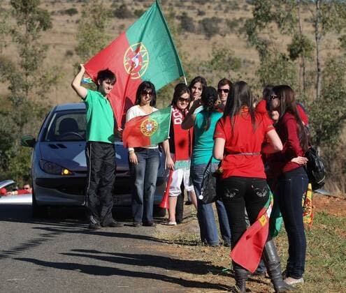 Football, World Cup, Training of the Portuguese National Team in Magalisburg South Africa