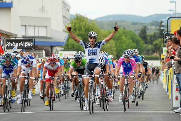 Cycling, Dauphine Libere, Juan Jose Haedo wins stage 2