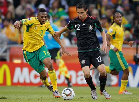 Football, World Cup, Opening match, South Africa - Mexico 1:1