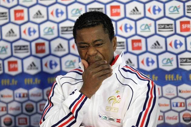 Football, World Cup, Press conference France on Nicolas Anelka's immediate suspension