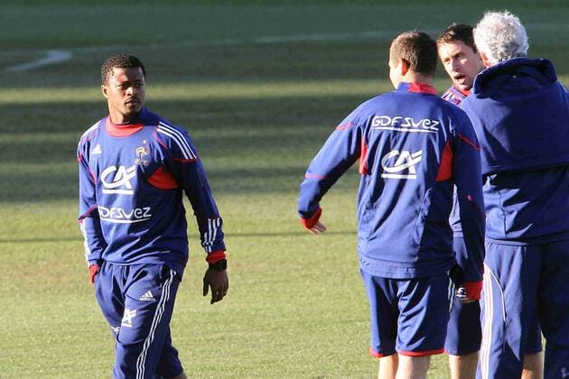 Football, World Cup, Training strike of the French national players