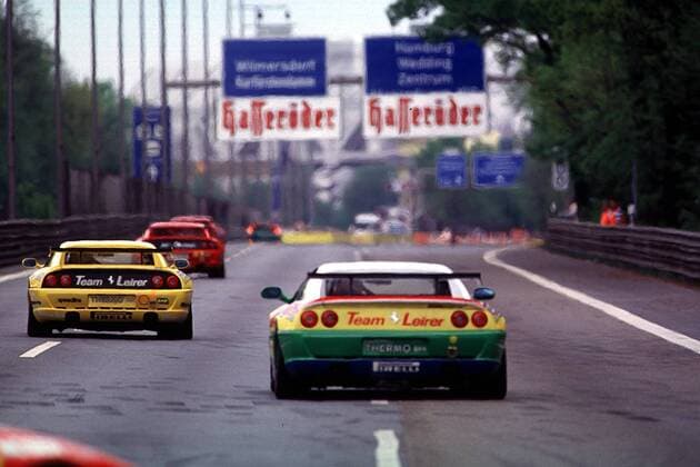 Last car race on the Avus Berlin, 20th anniversary on 03 May