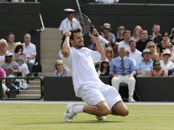 Tennis, All England Championships in Wimbledon, Men, Doubles, Petzschner Melzer reach the final