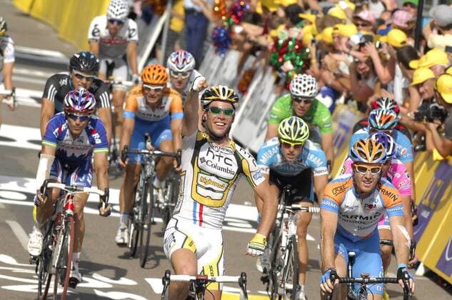 Cycling, Tour de France, Mark Cavendish wins stage 6