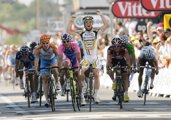 Cycling, Tour de France, Mark Cavendish wins 11th stage