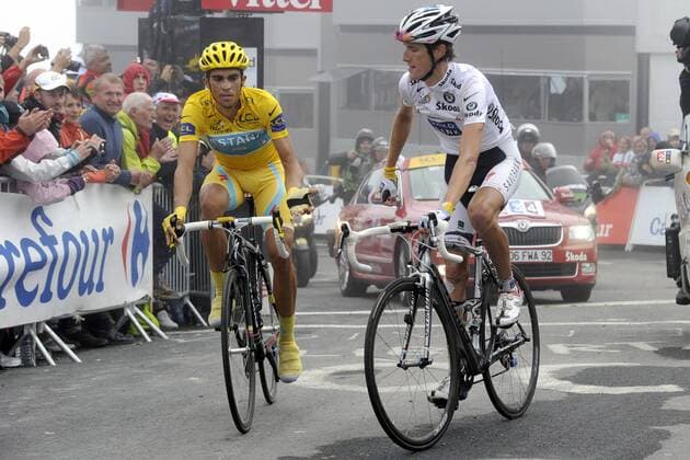 Cycling, Tour de France, Andy Schleck wins 17th stage