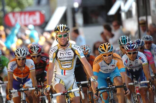Cycling, Tour de France, Mark Cavendish wins the 18th stage