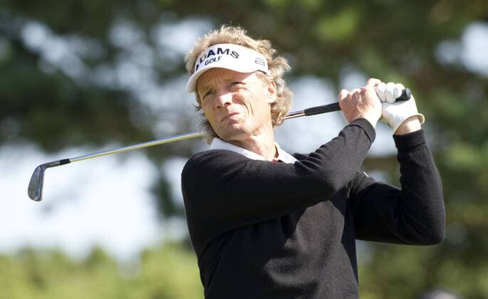 Golf, Bernhard Langer wins the Senior Open Championship
