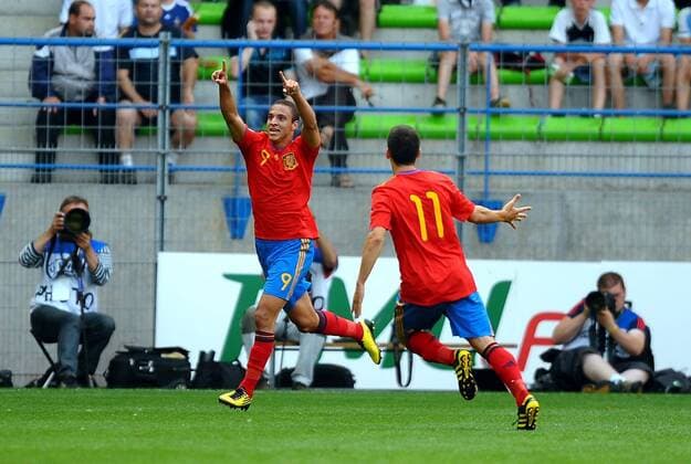 Football, U19 European Championship, France wins the final against Spain 2:1 and is European Junior Champion