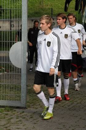 Football, training of the German national team