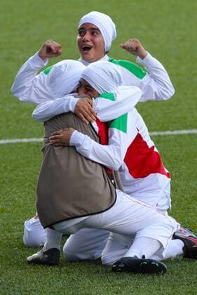 Football, Iran's women's national team has a man problem according to the media - archive photos