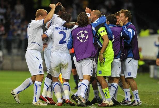 Football, Champions League qualifying, AJ Auxerre - Zenit St. Petersburg 2:0