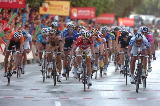 Cycling, Vuelta, Yauheni Hutarovich wins the 2nd stage