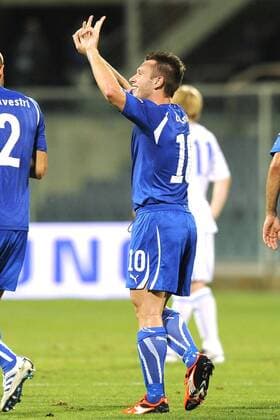 Football, European Championship Qualification, Italy - Faroe Islands 5:0