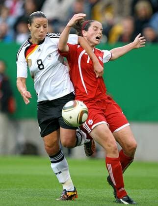 Women's football, Germany - Canada 5:0
