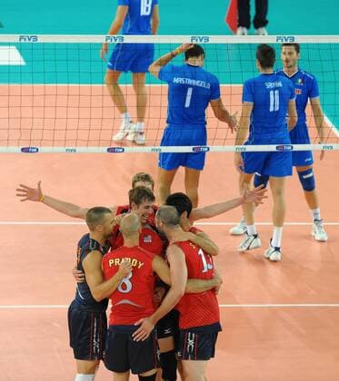 Volleyball, World Cup, USA - Italy 1:3