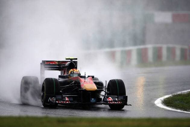 Motorsport, Formula 1, GP Japan, Qualifying has to be postponed due to rain