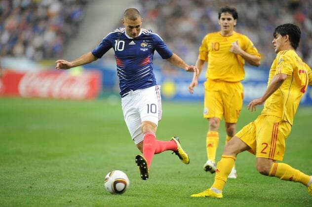 Football, European Championship Qualification, France - Romania 2:0