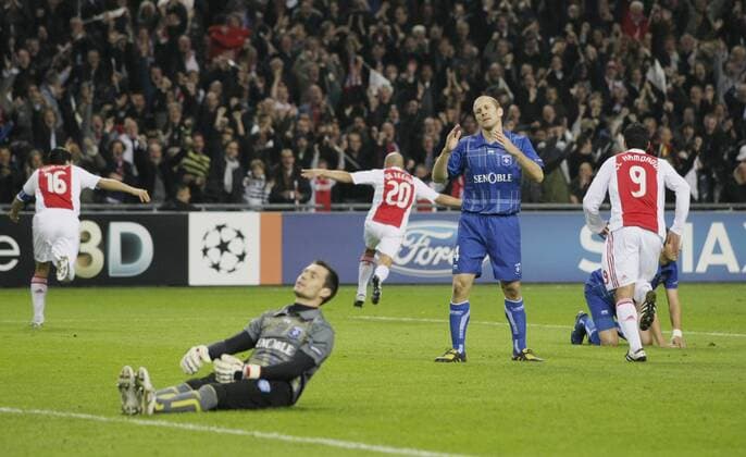 Football, Champions League, Ajax Amsterdam - AJ Auxerre 2:1