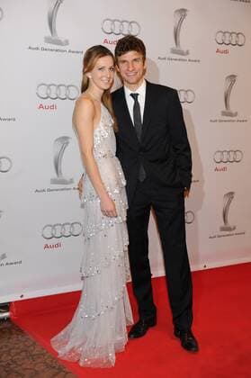 Football, Thomas Müller receives the Audi Generation Award