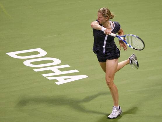 Tennis, Doha, Kim Clijsters wins the WTA Championships in Qatar