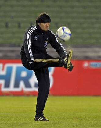 Football, Training of the German National Team in Gothenburg