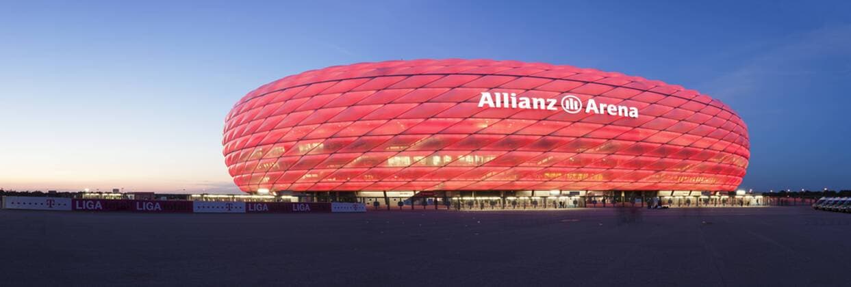 football, stadium history FC Bayern Munich