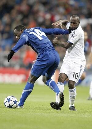 Football, Champions League, Real Madrid - AJ Auxerre 4:0