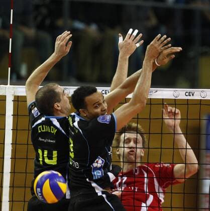 Volleyball, Champions League, Generali Unterhaching - AS Cannes 3:1
