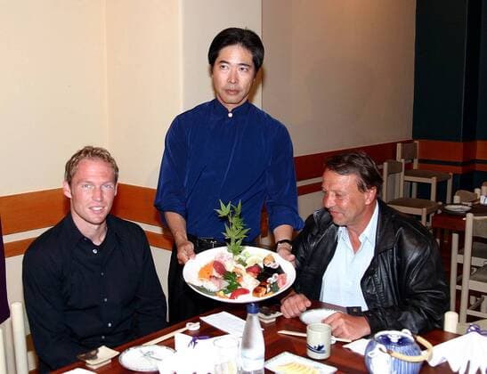 Tennis, Australian Open, Rainer Schüttler enjoys Japanese cuisine