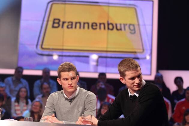 Football, EURO 2012, Brannenburg, home town of Lars and Sven Bender