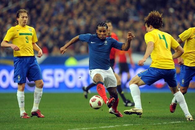 Football, International, France - Brazil 1:0