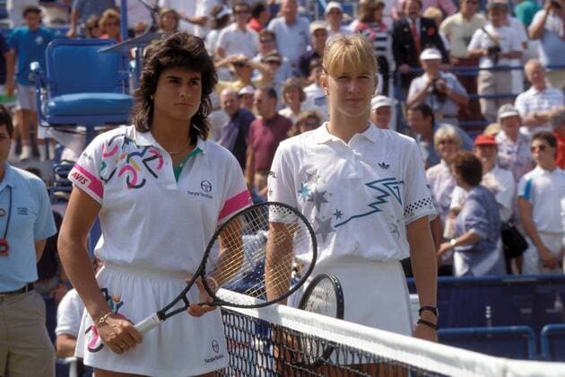 Tennis, US Open Ladies Final 1988 Steffi Graf - Gabriela Sabatini