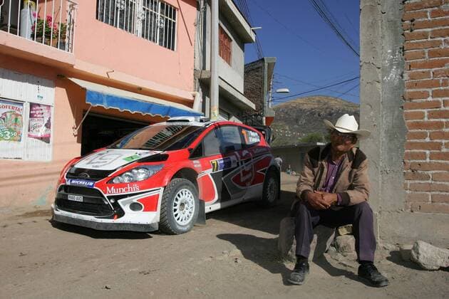 Motorsport, Start of the WRC Rally in Mexico