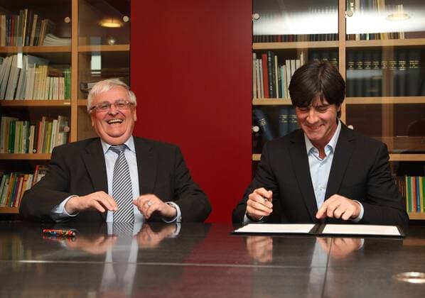 Football, German national coach Joachim Löw extends his contract with the DFB
