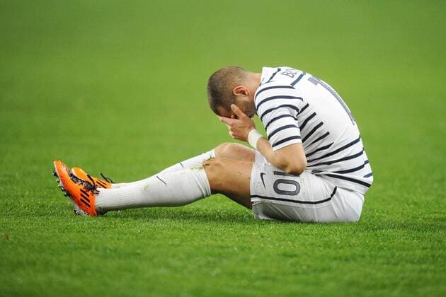 Football, International, France - Croatia 0:0