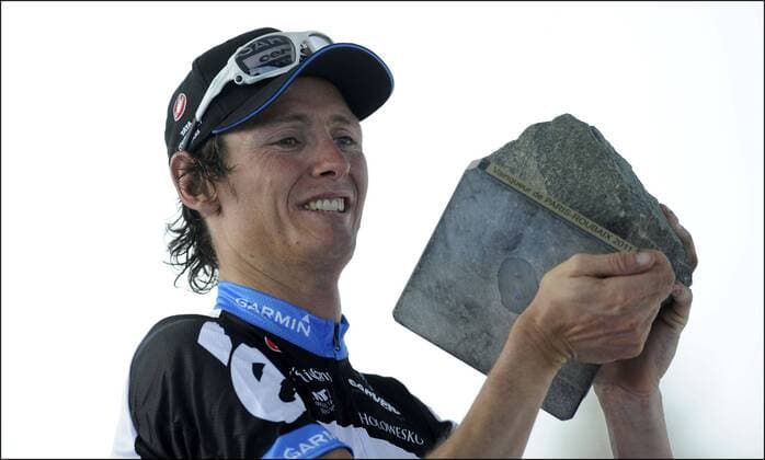 Cycling, Johan Van Summeren wins the Paris-Roubaix Classic