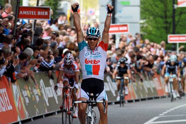 Cycling, Philippe Gilbert wins the Amstel Gold Race