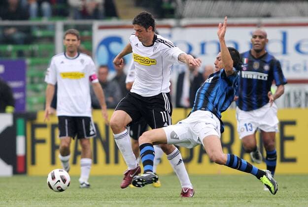 Football, Italy, Serie A, AC Cesena - Inter Milan 1:2