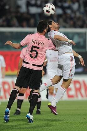 Football, Italy, Coppa Italia, Semi final, US Palermo - AC Milan 2:1