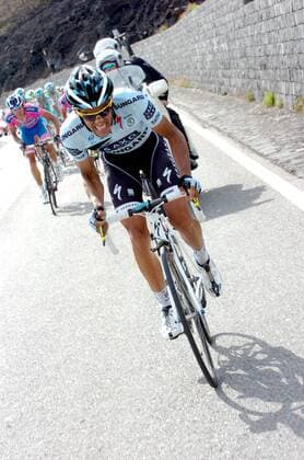 Cycling, Giro d Italia, Alberto Contador wins the 9th stage